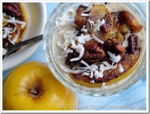Apple Banana Pecan Dessert
