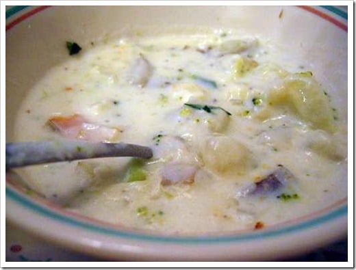 cream of potato fish recipes