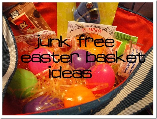 Junk Free Easter Basket Ideas