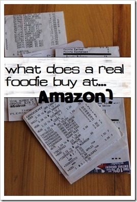 What Does a Real Foodie Buy at Amazon