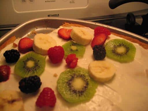 healthy fruit pizza recipe whole grain