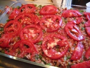 recipe with zucchini and tomatoes