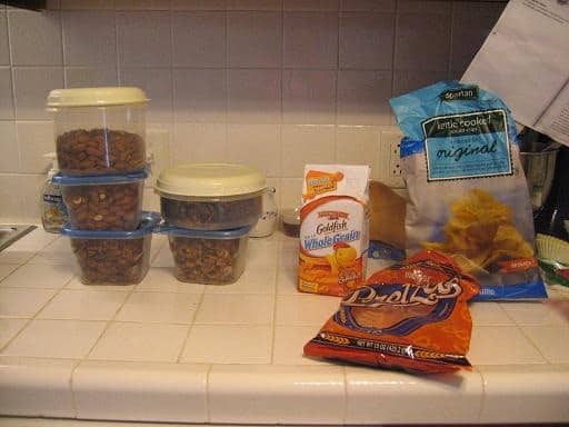 crispy nuts vs packaged snacks