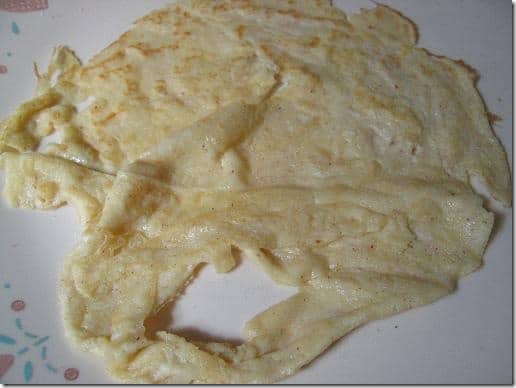 cherry almond coconut crepes