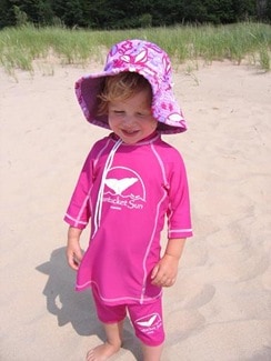 nantucket sun suit and sungrubbies hat