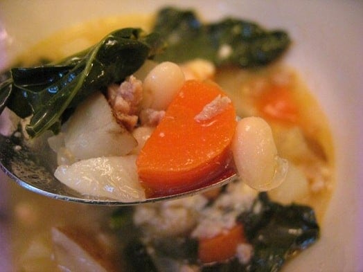 sausage beans and kale soup (5)