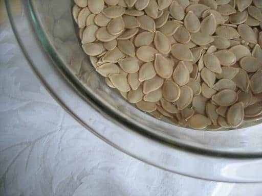 soaked pumpkin seeds