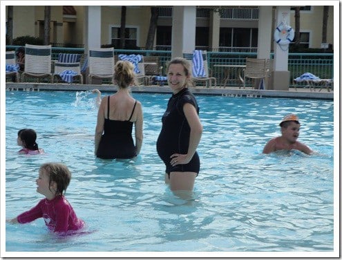 5 mos pregnant Katie
