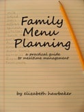 family menu planning ebook