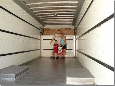 family in uhaul