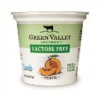 green valley organics peach yogurt