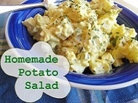 Homemade Potato Salad/ Homemade Potato Salad