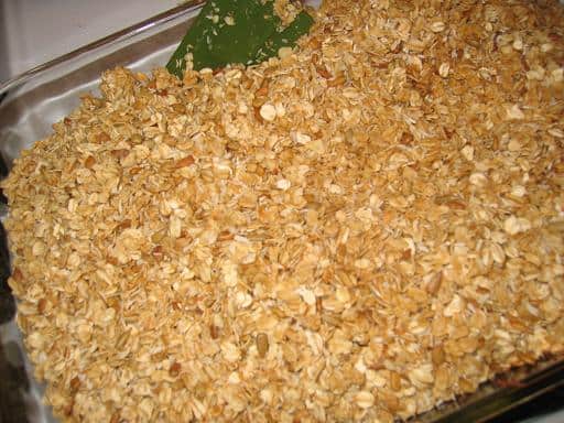 baking healthy homemade granola Katie's Healthy Homemade Granola