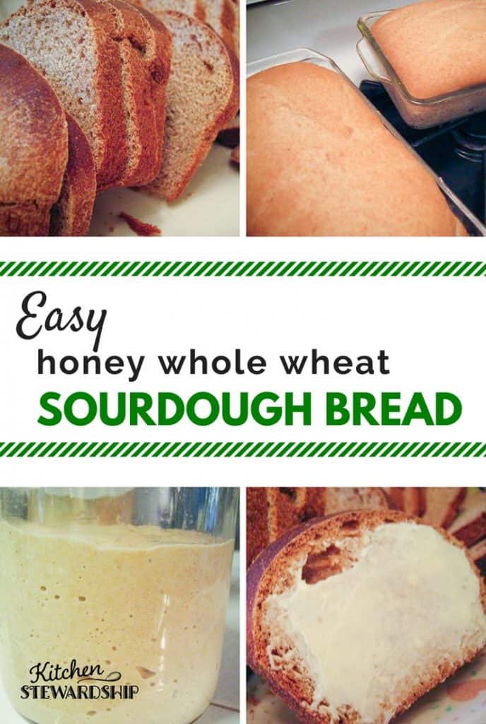 Honey whole wheat sourdough bread makes the best toast ever. Plus you get health benefits of fermented foods and a looooong rise time.