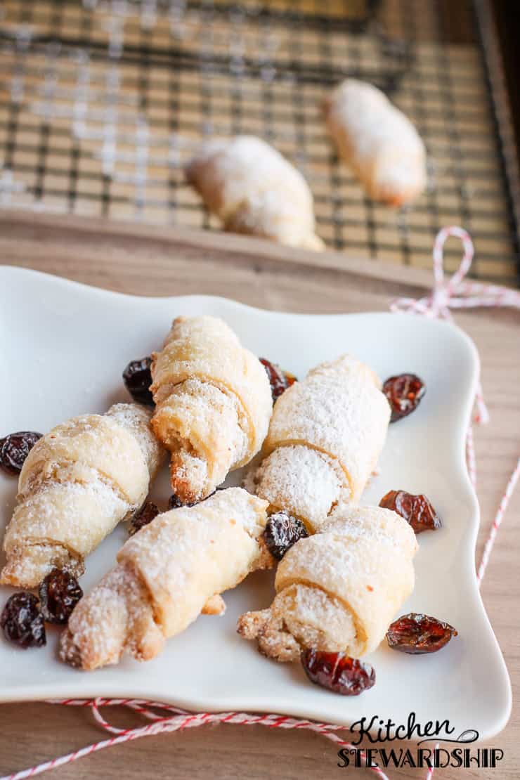 Kifli Cookies recipe for Christmas 