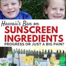Hawaii's Ban on Toxic Sunscreen Ingredients Hawaii's Ban on Toxic Sunscreen Ingredients