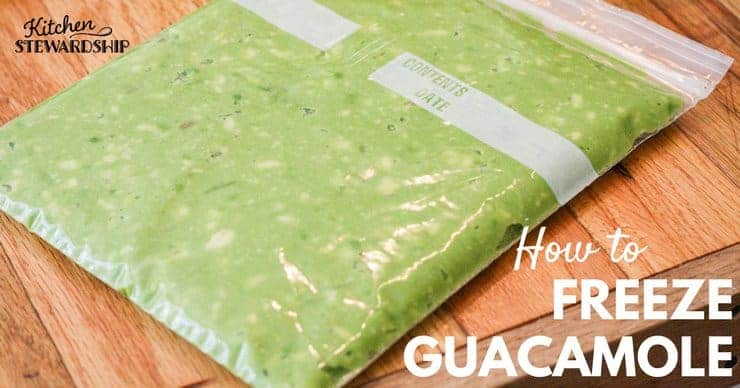 How To Freeze Guacamole And Save Money