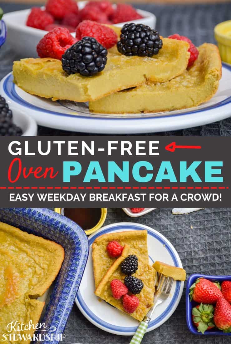 gluten-free oven pancake