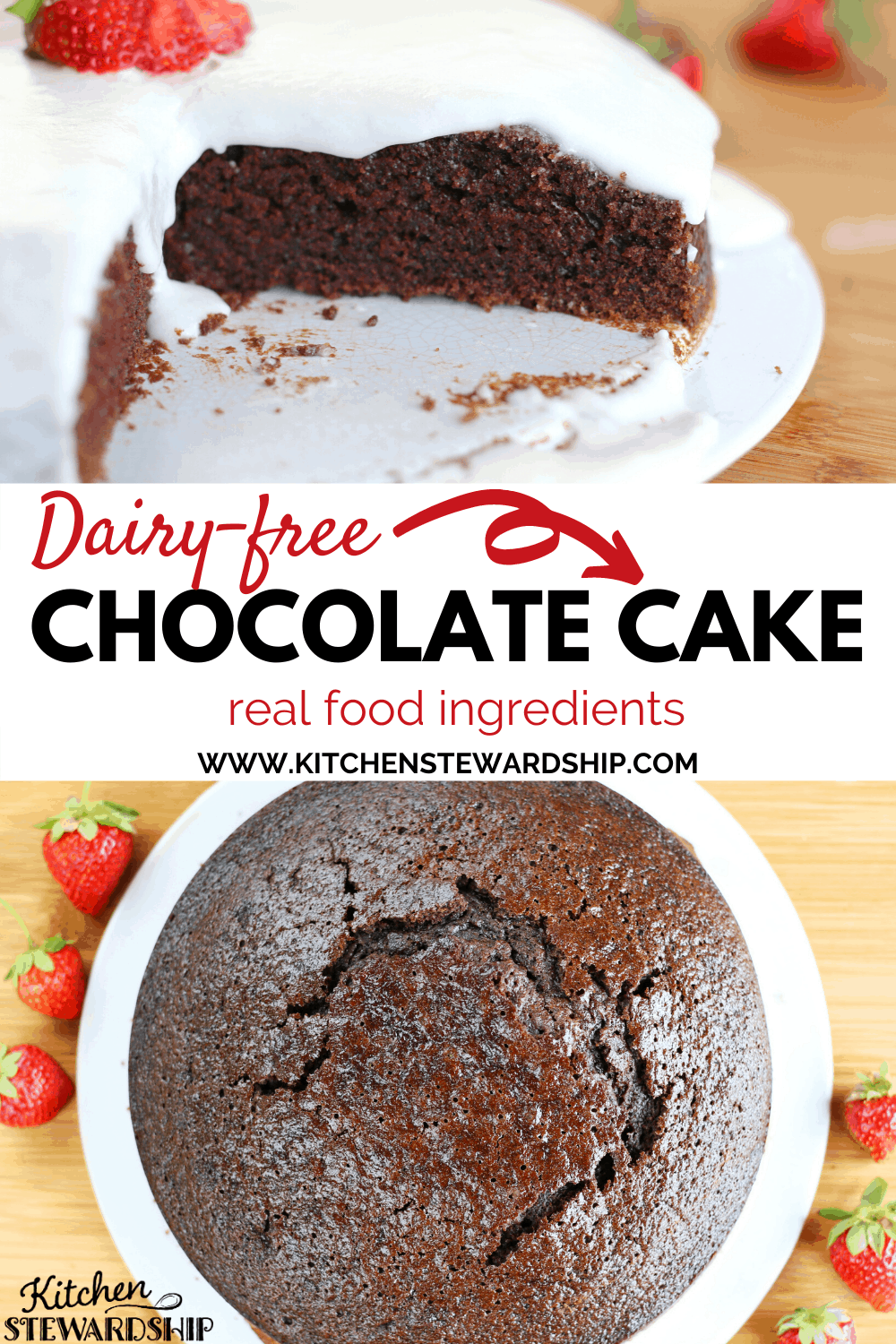 Dairy-free chocolate cake