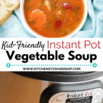 Instant Pot vegetable soup