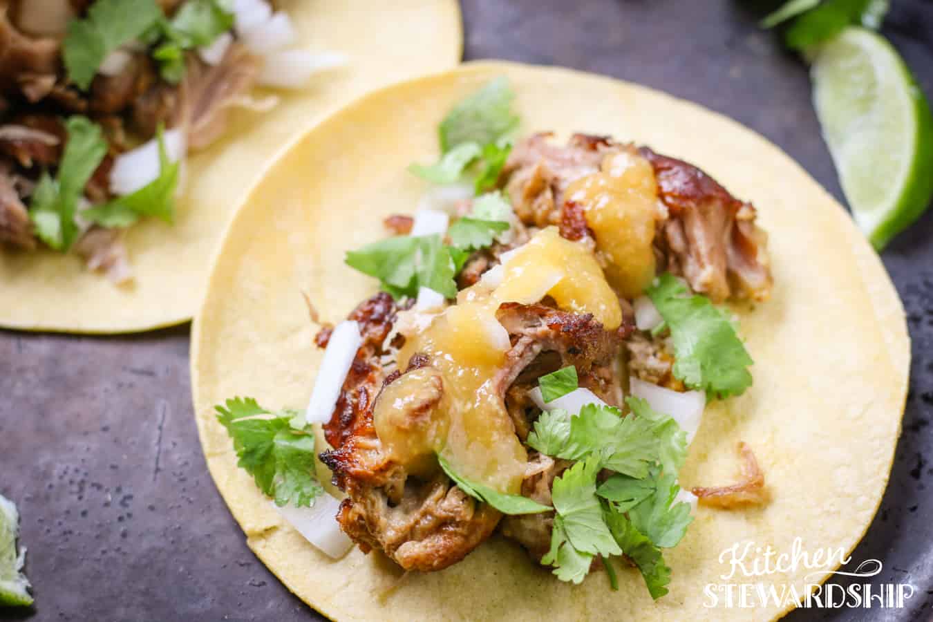 Tacos are the perfect way to make family-friendly real food dinners that are loaded with veggies, protein, and any other good stuff you want to add.