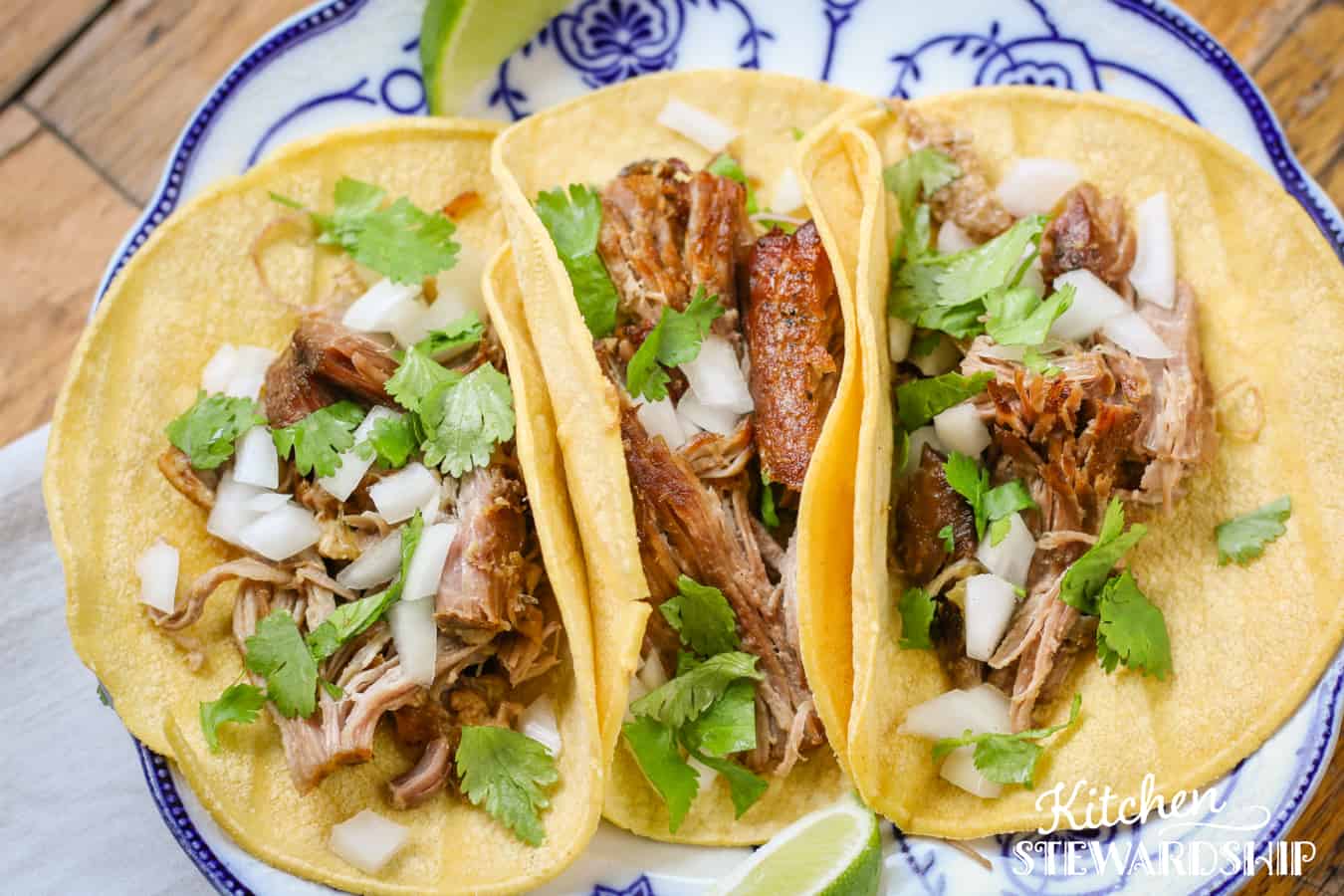 Because this meal feeds my family for several dinners, this is a good trade off for my time.