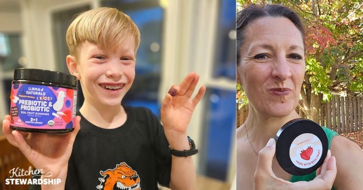 Llama Naturals vitamins for kids and adults