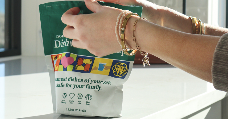 Truly Free dishwasher detergent