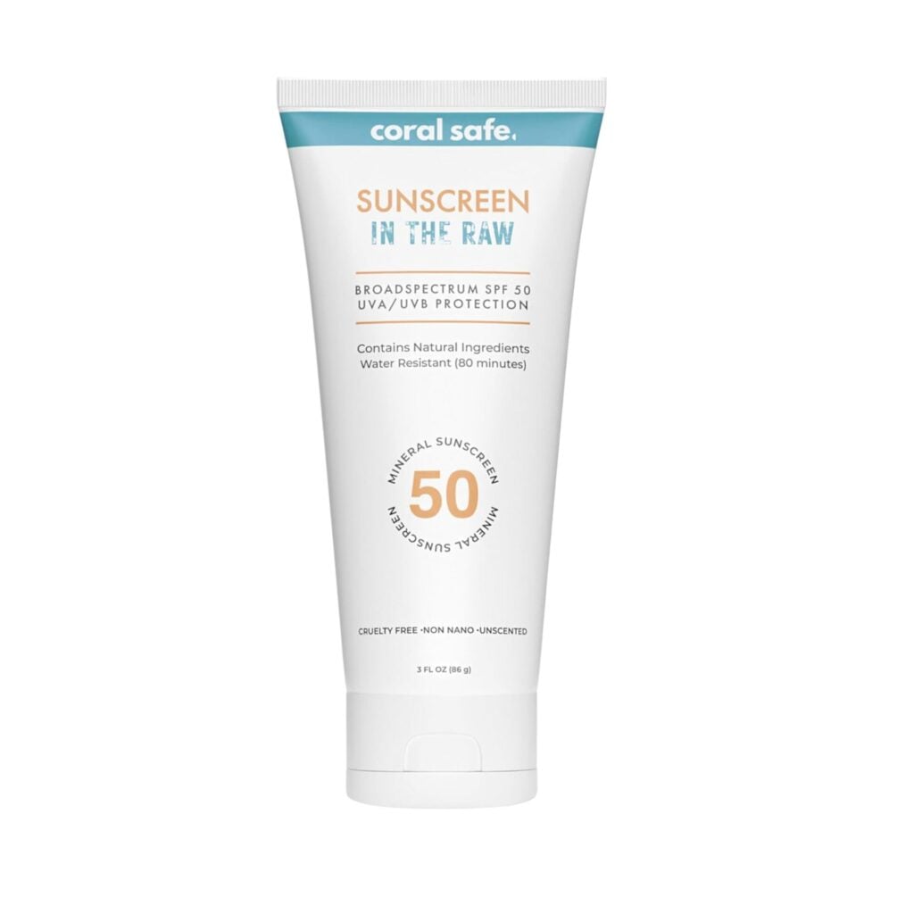 Coral Safe Sunscreen SPF50