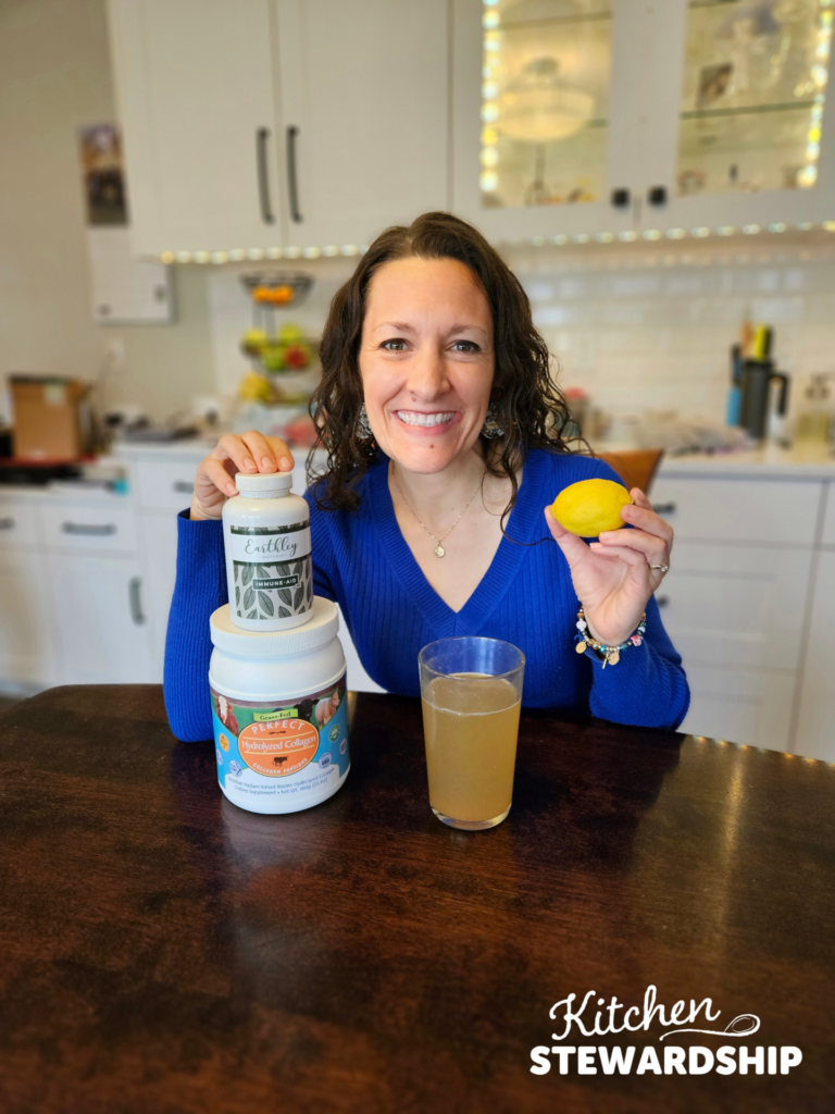 Lemon Water with Collagen lemon water routine