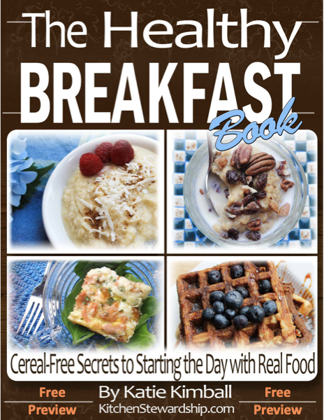 The Healthy Breakfast Book free preview cover
