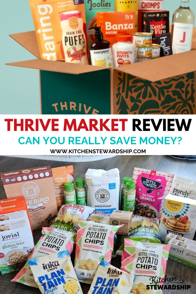 Thrive Market review PIN can you save money at thrive market?